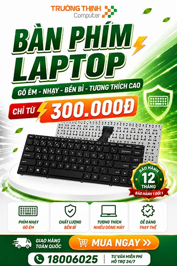 mua bàn phím laptop giá rẻ tại Trường Thịnh Computer